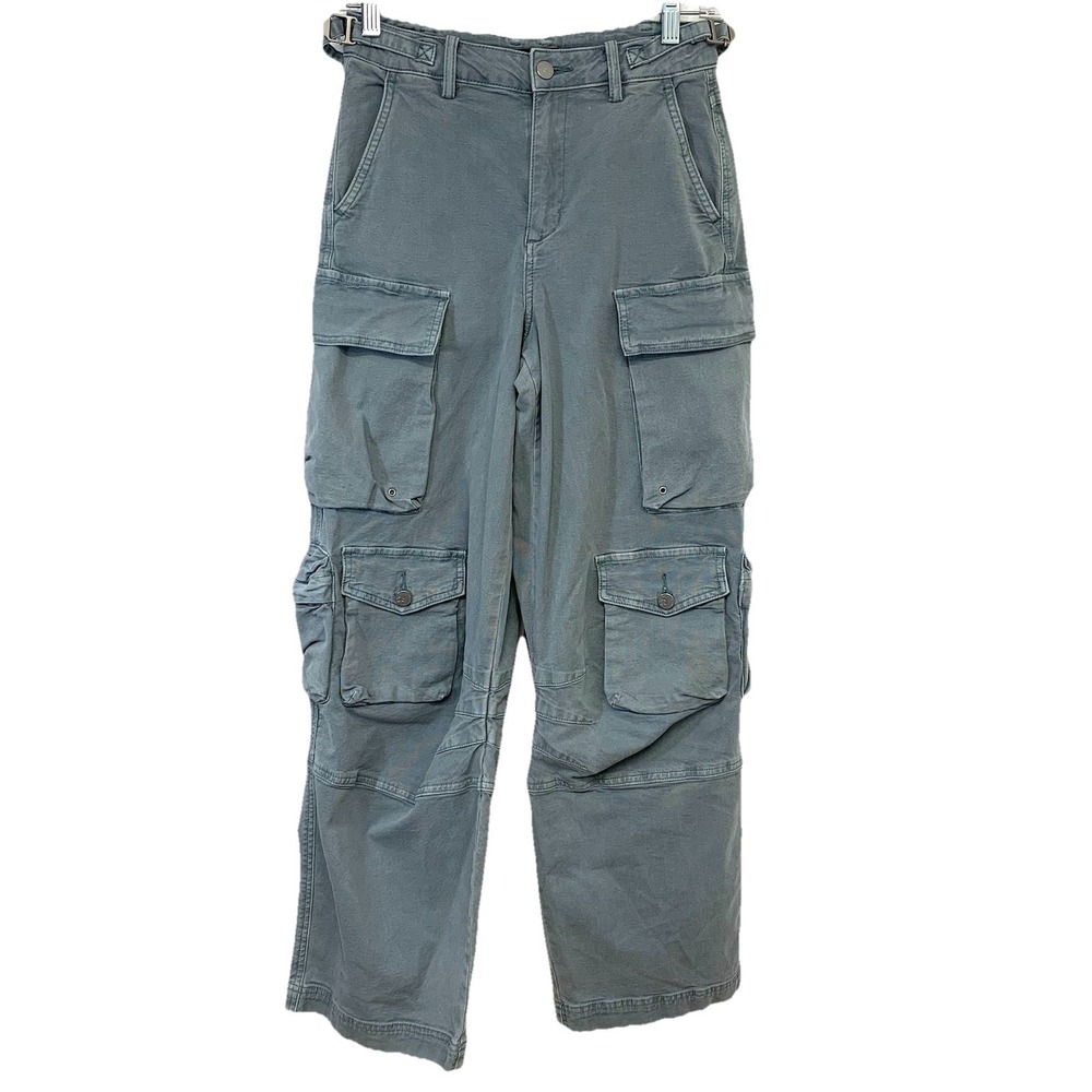 Only Cargo Pants High Rise Utility Woman XS Straight Outdoor Casual Gorpcore